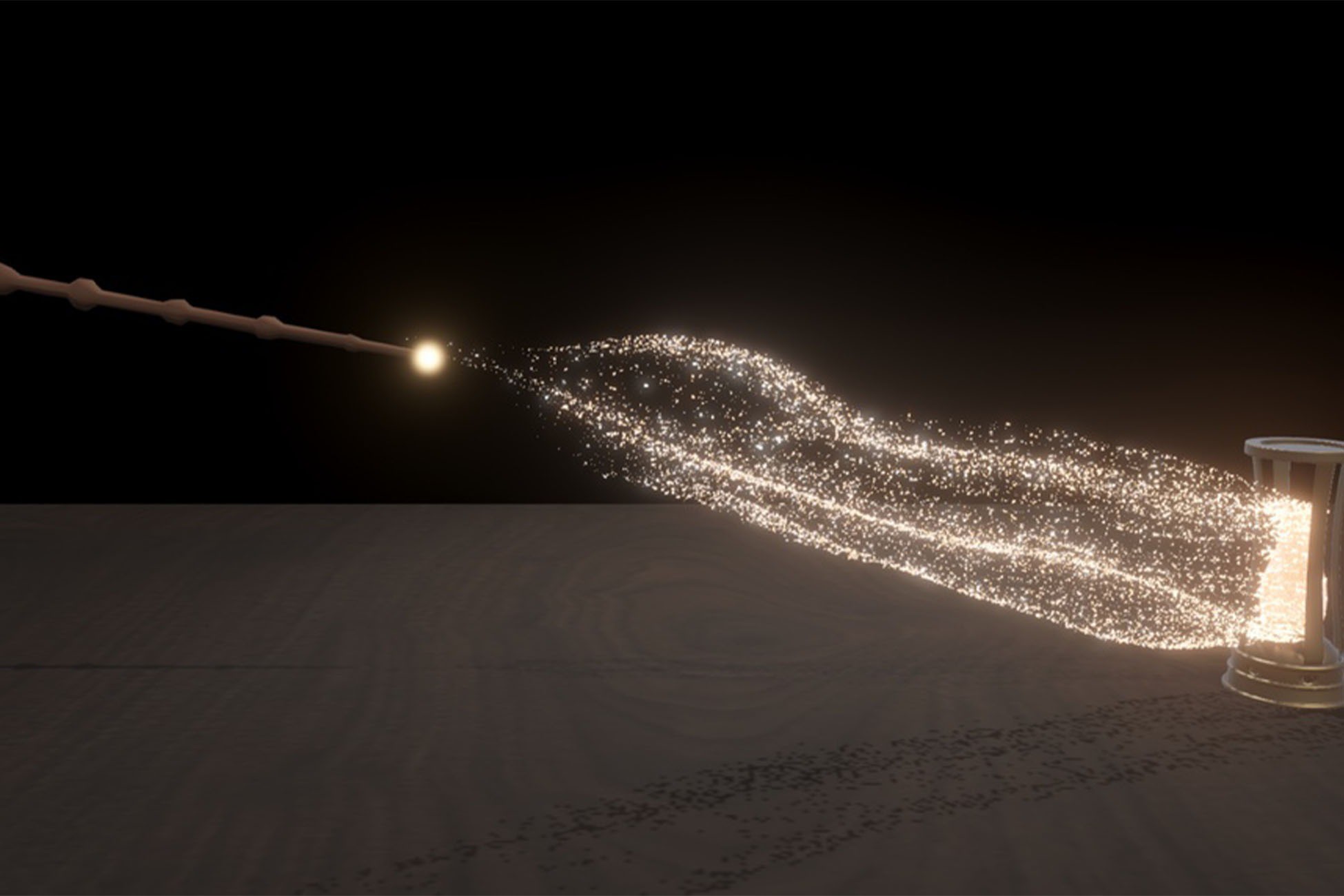 VFX Graph：Particles Attraction VFX preview