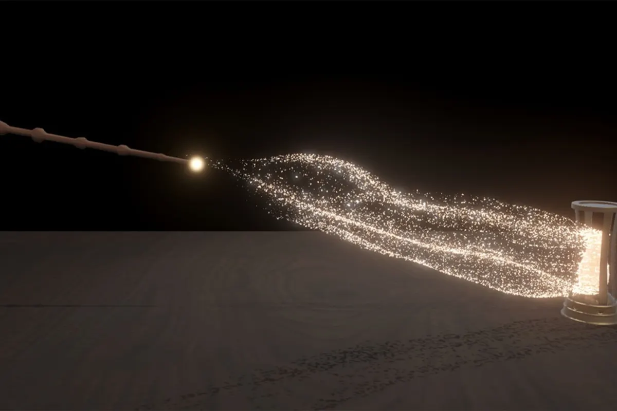 VFX Graph：Particles Attraction VFX preview