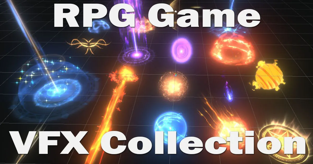 RPG Game VFX Collection(Built-in) VFX preview