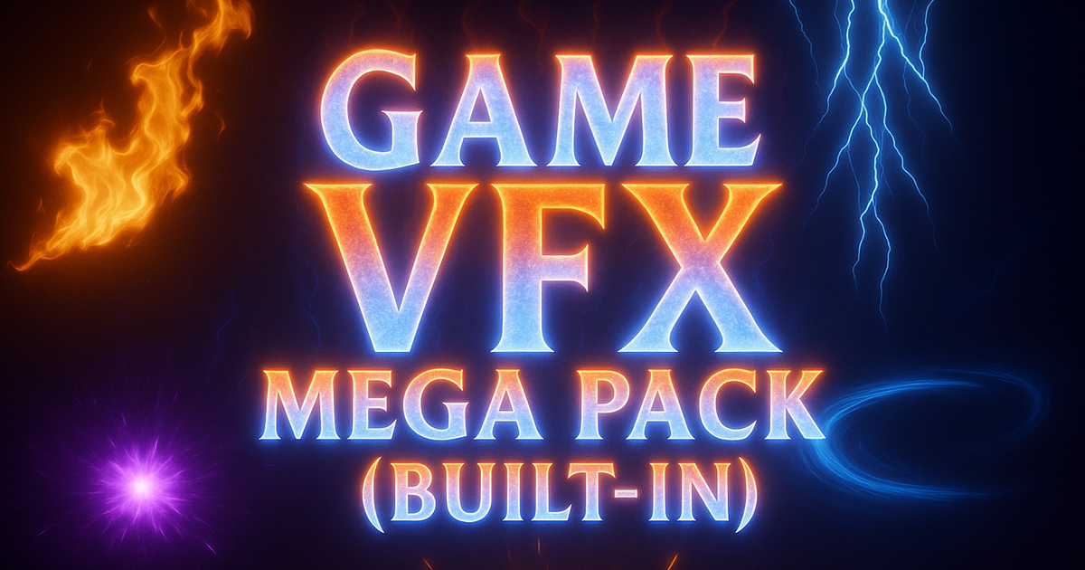 Game VFX Mega Pack(Built-In) VFX preview