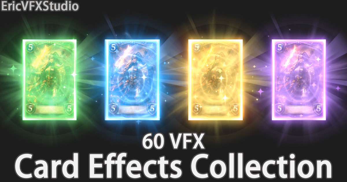 Game VFX - Card Effects Collection VFX preview