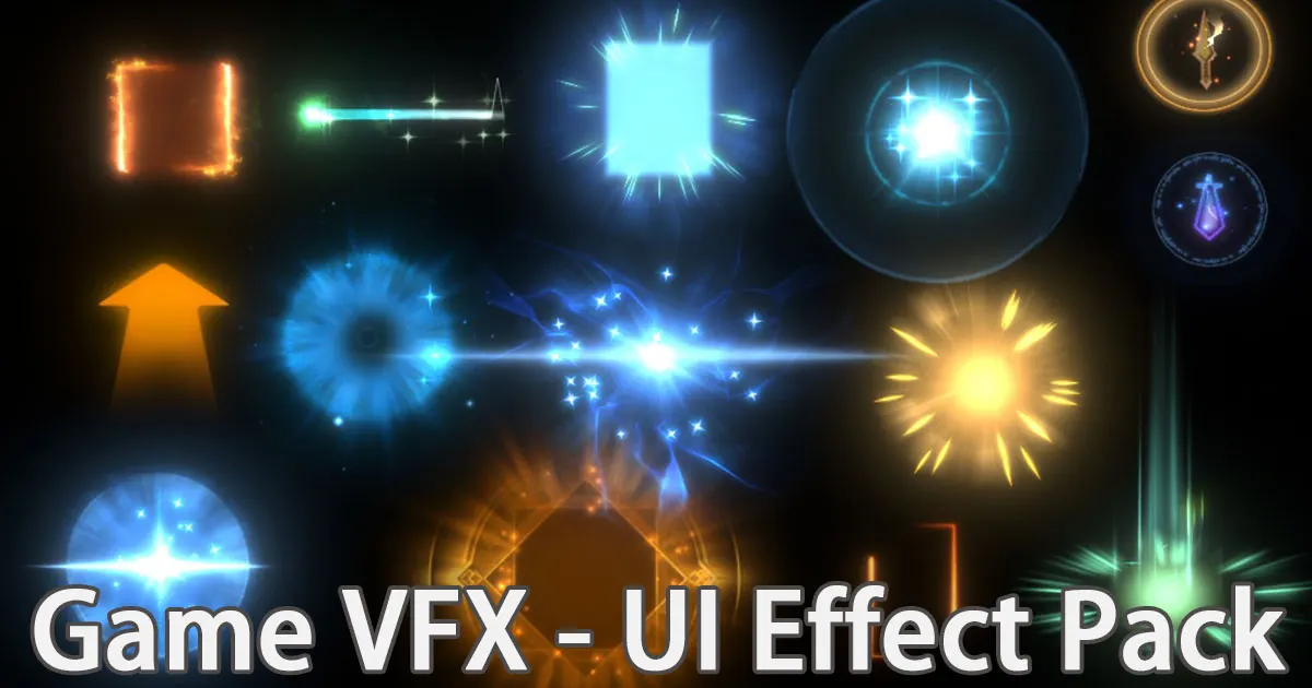 Game VFX - UI Effect Pack VFX preview