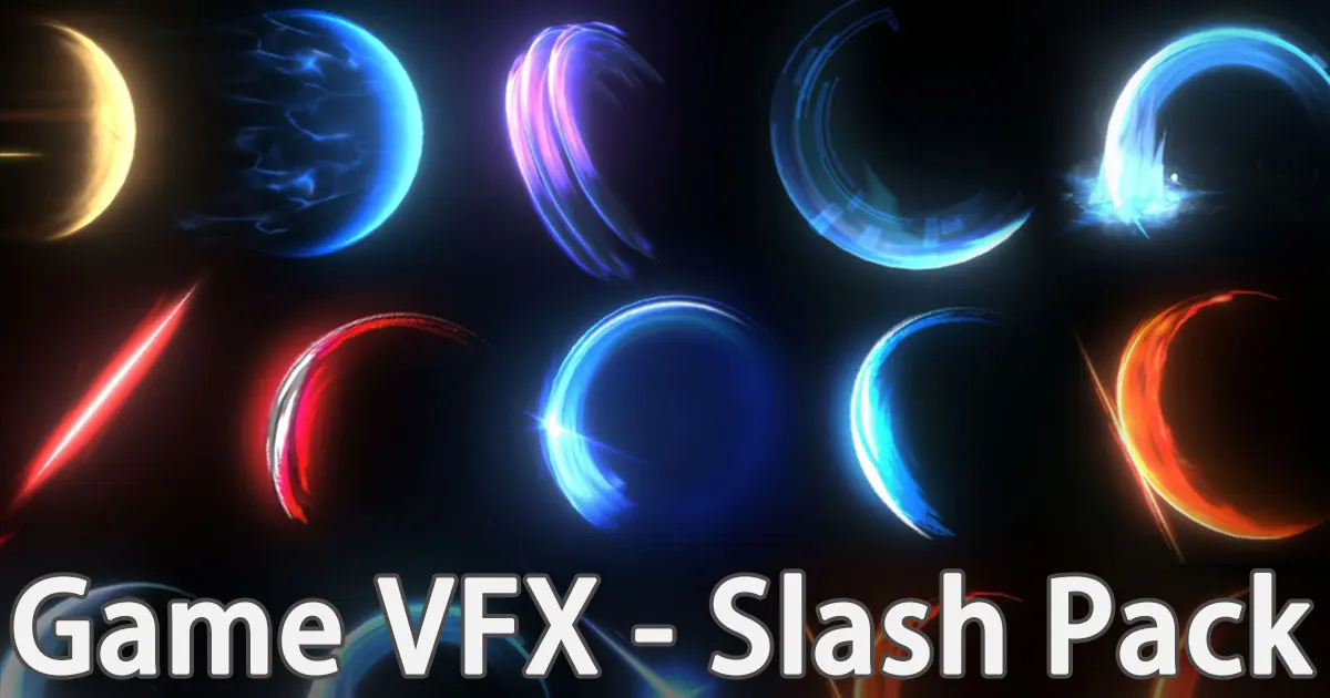 Game VFX - Slash Pack VFX preview