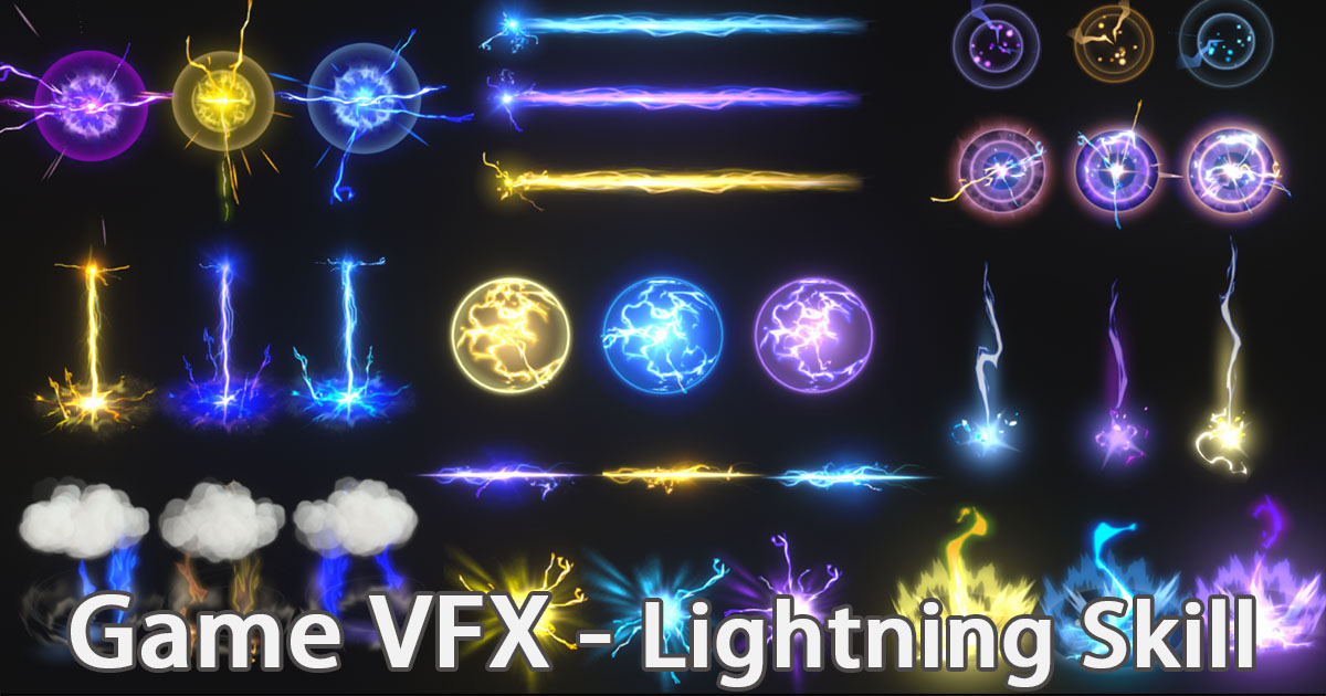 Game VFX - Lightning Effects VFX preview