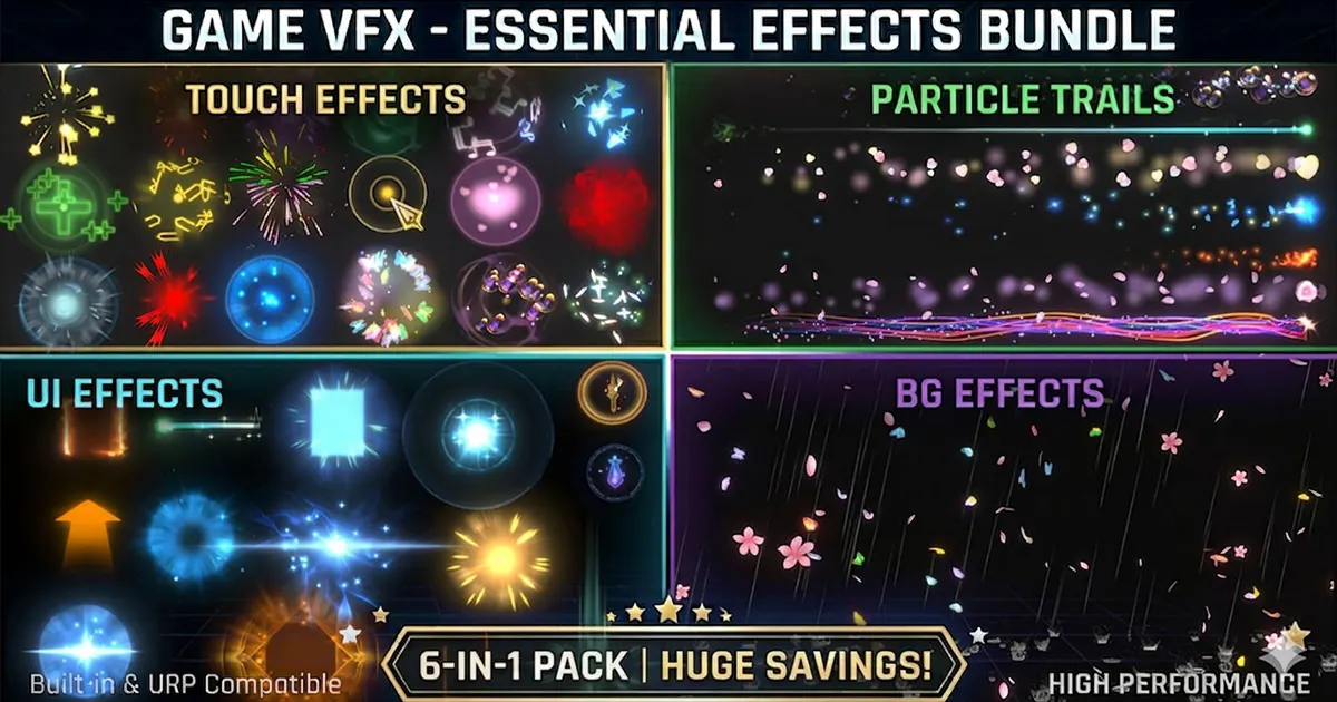 Game VFX - Essential Effects Bundle VFX preview