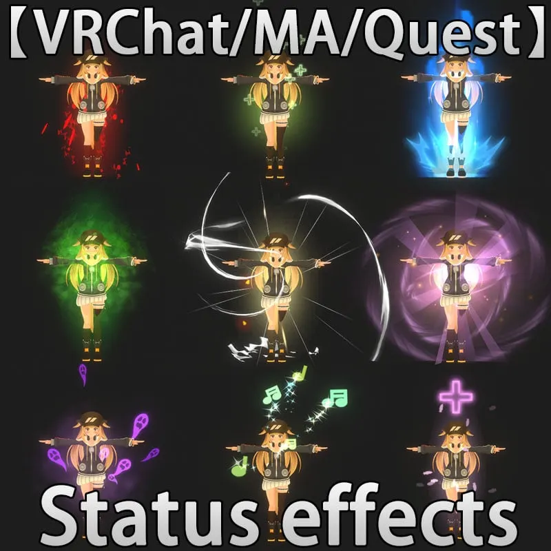 Status Effects VFX preview